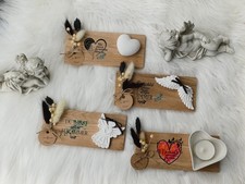 Trauer Botschaften auf Holz