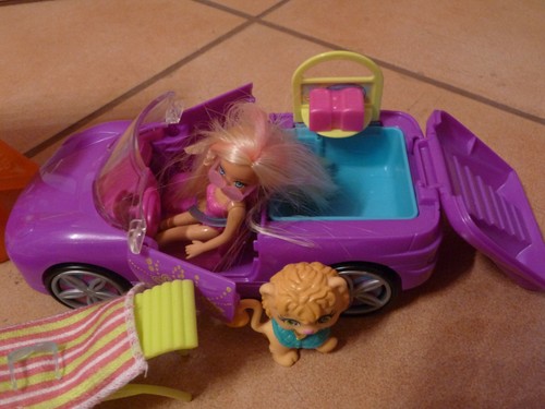 Mattel polly pocket set - polly,