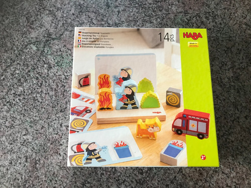 Haba stapelspielzeug feuerwehr - haba,