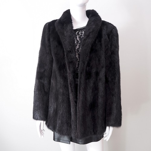 Saga mink vintage echt dunkler - mink,