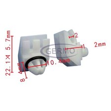 5 x Befestigungs-Clip