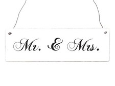 Shabby Vintage Türschild MR