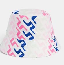J. Lindeberg Wave Print Bucket Hat Cap Neu  Golf GWAC08689 Hut
