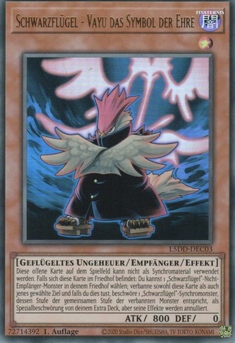 Yugioh schwarzflügel - yugioh, 1x