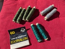 Konvolut Wollspulen zum