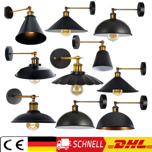 Retro wandlampe industrial - wandlampe,