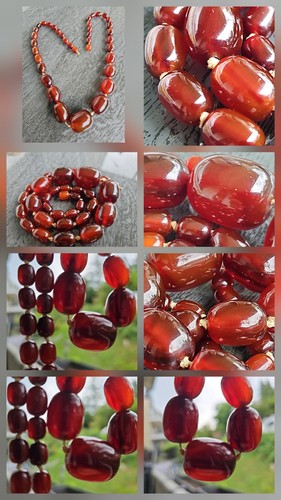 Antike bakelite kette - antike,