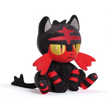 Flamiau Plüschtier 22 cm – Pokémon Kuscheltier – Weiches Spielzeug zum knuddeln