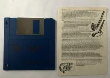 Commodore Amiga Spiel "Challenge Golf" Original Diskette + Anleitung 
