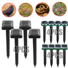 4 Stück Solar Maulwurfschreck