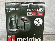 Akku Klarwasser Tauchpumpe Metabo TPF 18 LTX 2200