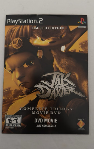 Jak and daxter dvd - jak,