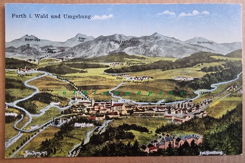 Furth wald cham panorama - furth,