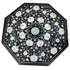 18 " Marmor Seite Table Top