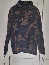 Wam Denim Herren Sweatshirt  - Gr. L  - Farbe Braun/Schwarz