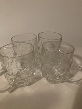 DDR Bierkrüge (4)Glas mit