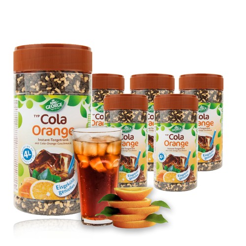 King george cola orange - king,