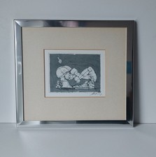 Radierung, Rudolf Hoflehner-