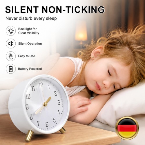 Leise ohne ticken wecker - leise,
