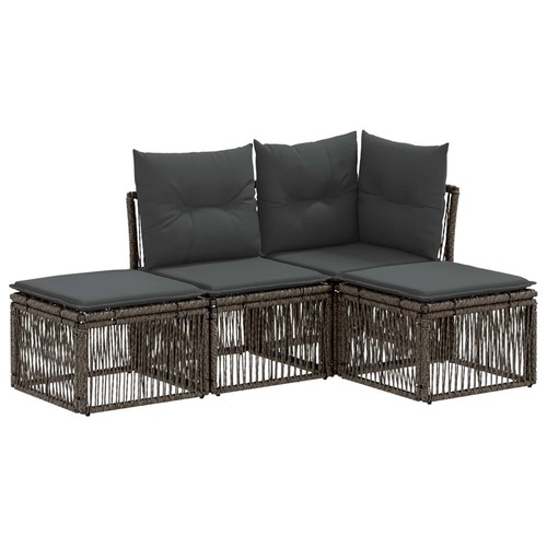 Vidaxl gartensofa set pcs - vidaxl, gartensofa-set