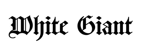 White giant aufkleber - white,