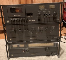 Palladium Stereo Turm  Kassettendeck/ Verstärker/ Radio Ende der 70 ziger Jahre