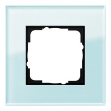 Gira Abdeckrahmen Rahmen Glas Mint 1fach Esprit 021118