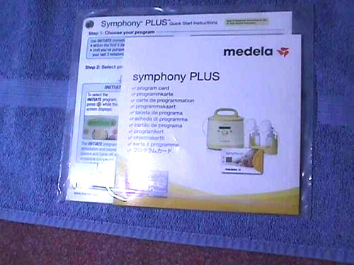 Medela symphony plus card new - medela,