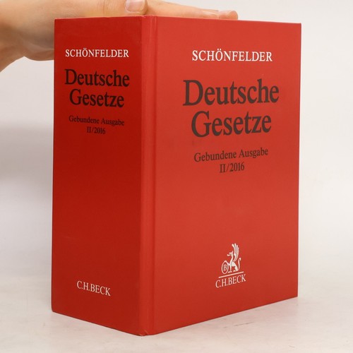 Schönfelder deutsche gesetze - schönfelder:,
