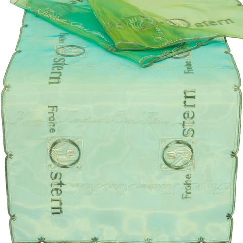 Tischläufer organza modern - tischläufer,