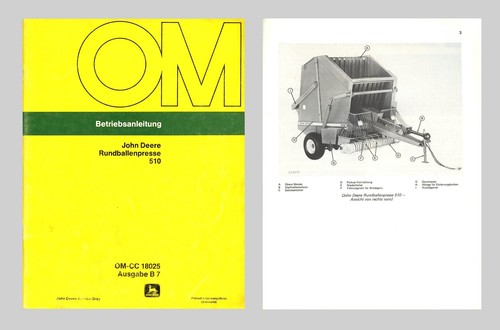 John deere rundballenpresse - john,