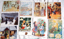 Schweden 11 postkarten - schweden,