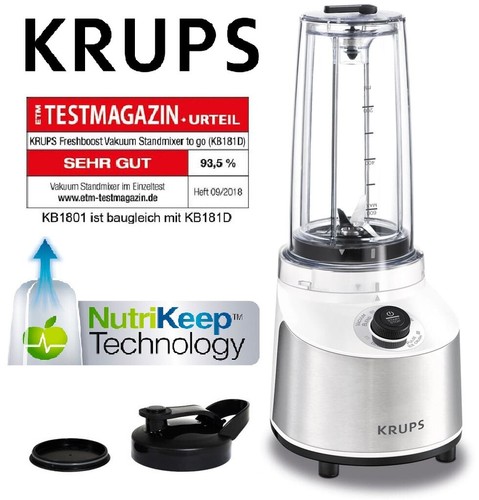 Krups vakuum standmixer - krups,