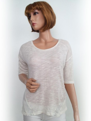 Lagenlook tunika bluse creme - tunika,