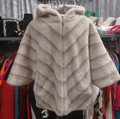 Kunstpelz jacke nerz imitat - jacke, nerz-imitat