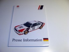 Orig. Pressemappe Audi V8
