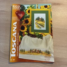 Rico Design Stickheft Bd 40 Toscana Sticken Handarbeit Kreuzstich