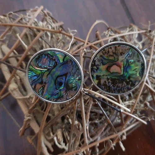 Abalone ohrclips paua - ohrclips,