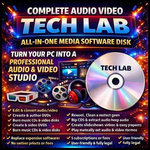 Audio video tech lab dvd - lab,