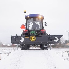 Planierschieber 2,3 m Planierschild Gräter Räumschild mit Rädern Winterdienst