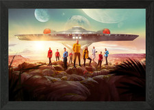 Gerahmtes Wandbild Poster