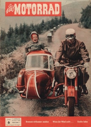 Das motorrad 1955 - 6/1955, +