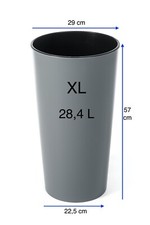 Blumenkübel mit/oder