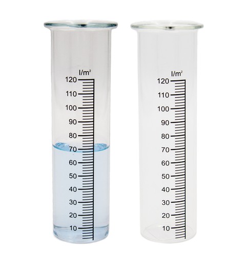 Regenmesser ersatzglas mit - regenmesser,