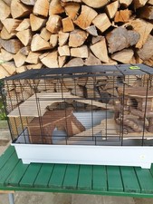 Kleintierkäfig,Nagerkäfig für Maus,Ratte,Hamster,Meerschweinchen u.ä.