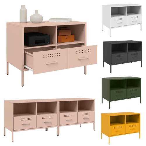 Schrank aus stahl schublade - tv-schrank,