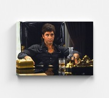 Scarface Leinwandbild Schal Al