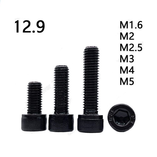 Schwarz stahl - 12,9,