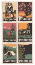 Germany- Block of 6 Pfadfinder