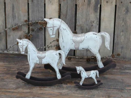 Chic antique schaukelpferd - chic,